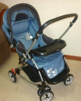 coche azul